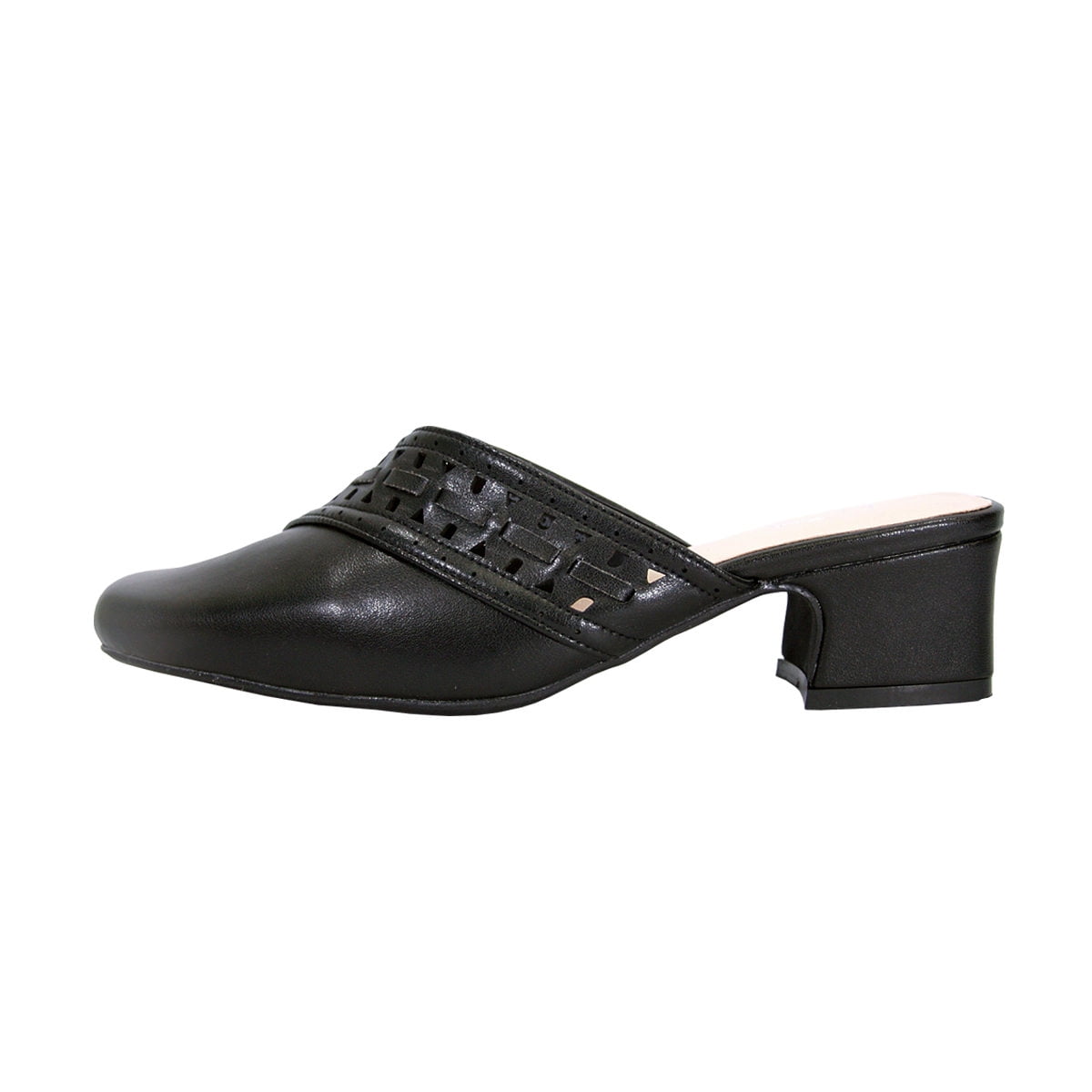 PEERAGE Darcie (LC9038) Women Wide Width Dress Mule BLACK 11