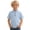 A-Sky Blue227, variant on JAJAHO Boys Girls Short Sleeve T Shirts For Kids School Uniform Top Stand Collar Solid Color Regular Fit Summer Shirt Ages 4-12 Years Versatile Tops