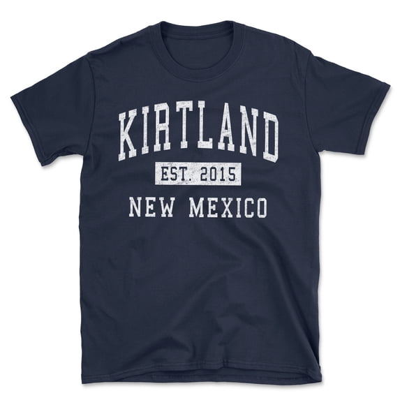 Kirtland New Mexico Classic Established Men's Cotton T-Shirt
