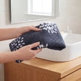 thumbnail image 4 of REGALWOVEN Cartoon Patten Hand Towels, Cotton Absorbent Soft Decorative Hand Towel for Bathroom 14 x 30 Inch Blue 2-Piece, 4 of 7
