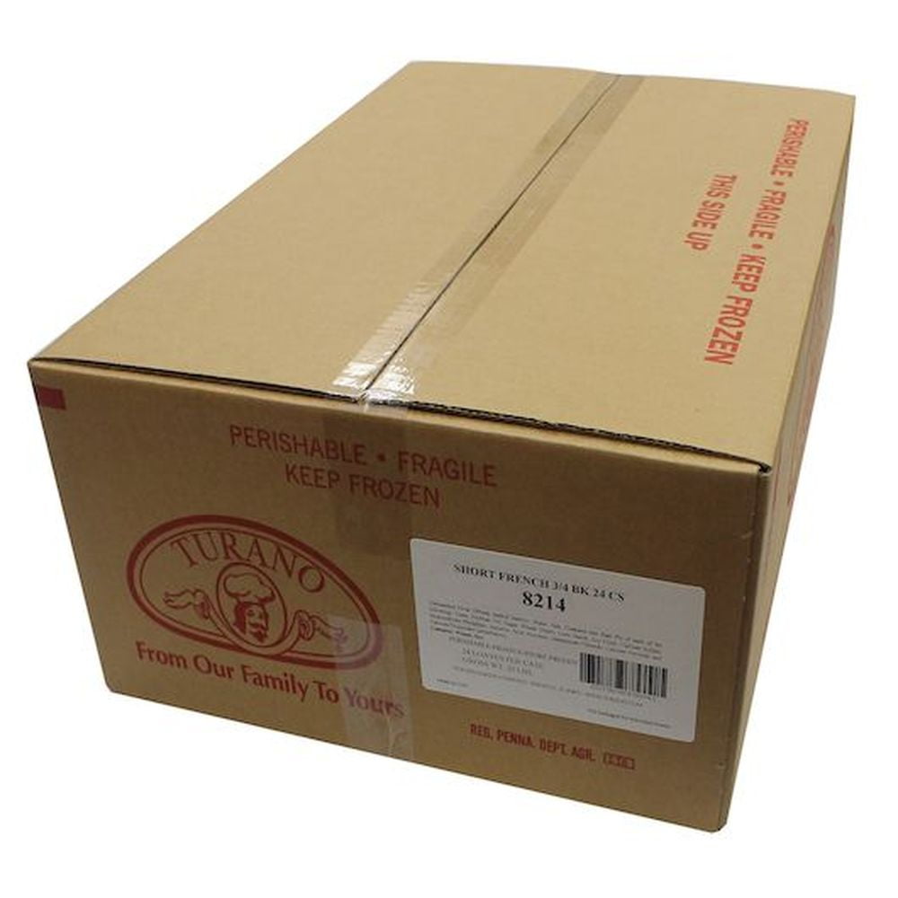 Turano Baking Par Baked Hearth Baked French Bread, 21 inch - 24 per case.