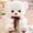 WH.White, variant on 14in Weighted Mochi Bear Plush - Premium Eco PP Filling Sensory Companion for Soothing Comfort, Child-Safe Gift Set Brown