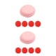 thumbnail image 4 of Ounissouiy Caja de almacenamiento de arcilla con pegamento para pintura de diamantes de macarrón, contenedor de almacenamiento de punto de cruz Rosado 2Conjunto, 4 of 6