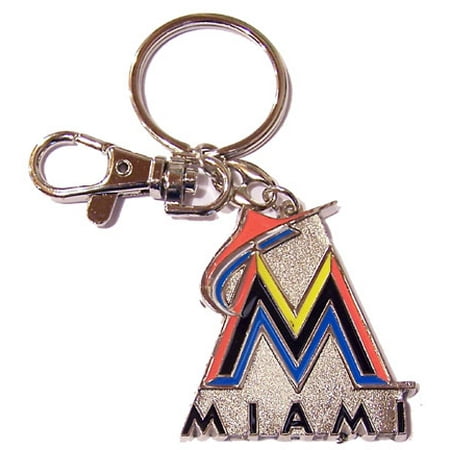 Marlin Tag - Miami Marlins Logo Key Chain