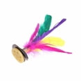 thumbnail image 2 of 6pcs Feathers Kick Shuttlecock Chinese Jianzi Foot Sports Outdoor Toy Colorful, 2 of 5