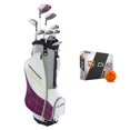 thumbnail image 2 of Wilson Ultra Womens Left Handed Super Long Golf Club Set with Cart Bag & Balls, 2 of 10
