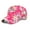 Rose red, variant on Women Floral Printed Hat Baseball Cap Sun Shade Fashion Ladies Sunscreen Hat Outdoor Sport Casual Hat Adjustable