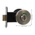 Bathroom Stall Lock Shower Door Latches Occupied Public Toilet Latches