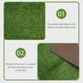 thumbnail image 6 of GOOHOCHY Green NonSkid Polypropylene Fiber Door Mat with Scraper Function for Home Use 2 cm Thickness, 6 of 8