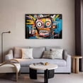 thumbnail image 5 of Colorful Graffiti Painting Abstract Art Style Framed Gallery Poster Decorative Painting Canvas Wall Art Living Room Posters Bedroom Painting,Frame-style,08x12inch(20x30cm), 5 of 8