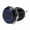 Blue, variant on BIMZUC 12mm / 0.47 inches LED Light Momentary Push Button Switch Toggle Black Case 2A 3V DC Waterproof Dustproof for Car RV Boat Marine Heavy Duty Replacement Electrical Parts - Red LED Ring