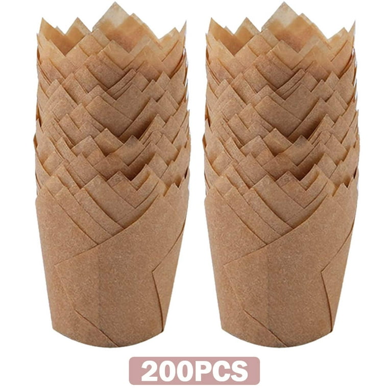 600 Pcs GreaseProof Cupcake Liners Standard Size Paper Baking Cups Muffin  Liner
