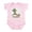 Petal Pink, variant on CafePress - Alligator Baby Hatching Infant Bodysuit - Baby Light Bodysuit, Size Newborn - 24 Months