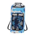 thumbnail image 2 of Siruishop Waterproof Dry Bag Multifunctional with Mesh Pocket Men Women Comfortable Floating Backpack Storage Bag for Swimming Kayaking Blue, 2 of 8