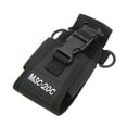 thumbnail image 3 of Soporte para Walkie Talkie, funda de nailon Universal portátil ligera para Radio de 2 vías MSC 20C, 3 of 10