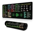 thumbnail image 5 of Excels Shortcut Extra Large Desk Mats for Office and Gaming Use with NonSlip Base, 5 of 6