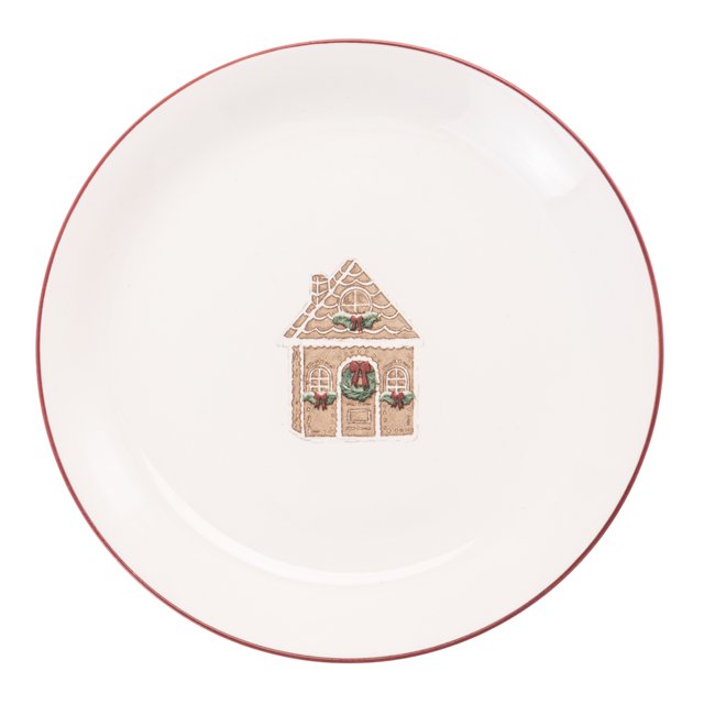 Holiday Time Coupe Ceramic Appetizer Plate, 7.6 inch, 1 Piece