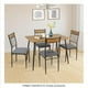 thumbnail image 4 of Comedor Hometrends 5 piezas color madera con acientos acojinados, 4 of 4
