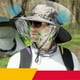 thumbnail image 1 of EGYMEN Sombrero con ventilador solar de ala ancha para pesca al aire libre, sombrero para el sol para hombres con ventiladores solares, sombreros de pesca, sombrero protector solar con ventilador, 1 of 8