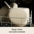 thumbnail image 5 of Calphalon Premier Ceramic Nonstick 8" and 10" Frying Pan Set, Mushroom Grey, 5 of 6