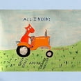 thumbnail image 2 of CafePress - Orangetractor! Body Suit - Baby Light Bodysuit, Size Newborn - 24 Months, 2 of 4