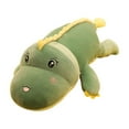 thumbnail image 4 of Lindo peluche de dinosaurio para abrazar, juguete de peluche para cumpleaños de niños. Verde 100cm, 4 of 9