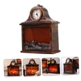 thumbnail image 4 of Minkissy Lot de 1 Petite Cheminée Flamme Décor Café Simulation Cheminée Décoration Maison, 4 of 8