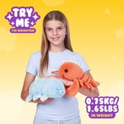 Hug a Lumps Sage the Shark by ZURU - Small 1.65lbs Cuddly Squishy Weighted Plush Toy for All Ages
