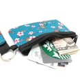 thumbnail image 4 of Wrapables Neoprene Mini Wristlet Wallet / Credit Card ID Holder with Lanyard, Bird & Cherry Blossom, 4 of 7