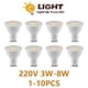 thumbnail image 2 of Foco Led GU10 de 1-10 piezas, 3W, 5W, 6W, 7W, 8W, Bombilla de iluminación interior de 220V, 3000K, 4000K, 6000K, 2 of 4