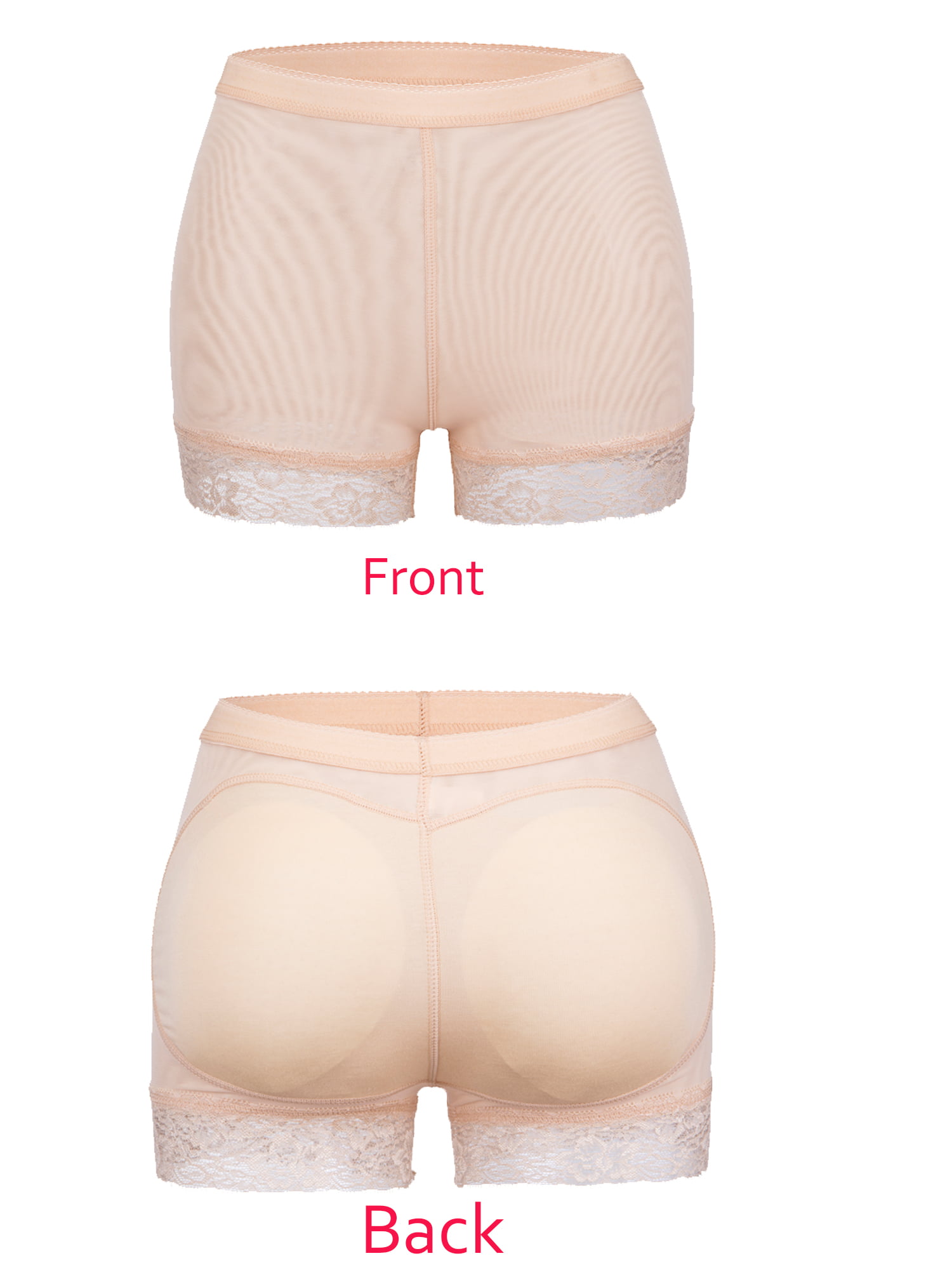 YouLoveIt Women Butt Lifter Control Panties Body Shaper Brief Hip Enhancer  Panties Plus Size Hollow Out Shapewear Thong Shapewear Cincher Brief  Enhancer Body Shaping 