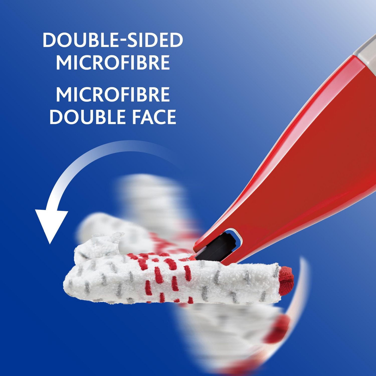 Recharge Vadrouille ProMist Max de Vileda - Réutilisable et lavable, Tête de remplacement 1 pièce