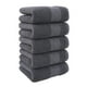 thumbnail image 2 of Juego de toallas de baño Pack de 5 toallas de baño de algodón suaves, gruesas y absorbentes | Toallas de mano faciales de 71x34cm | Multiusos para spa, piscina, dormitorio, salón | Colores variados, 2 of 7