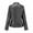 Black, variant on XZNGL Winter Jacket for Women Winter Warm Women Short Coat Leather Jacket Parka Zipper Tops Overcoat Outwear Leather Tops for Women Winter Tops for Women Winter Coat for Women