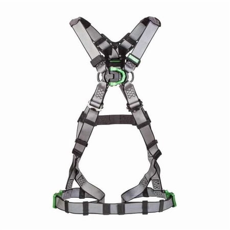 Msa Safety Full Body Harness,V-FIT,2XL 10194899