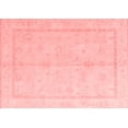 thumbnail image 1 of Ahgly Company Machine Washable Indoor Rectangle Oriental Red Traditional Area Rugs, 8' x 12', 1 of 4