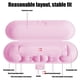 thumbnail image 5 of Caja de almacenamiento para cepillo de dientes eléctrico, rosa, 5 of 6