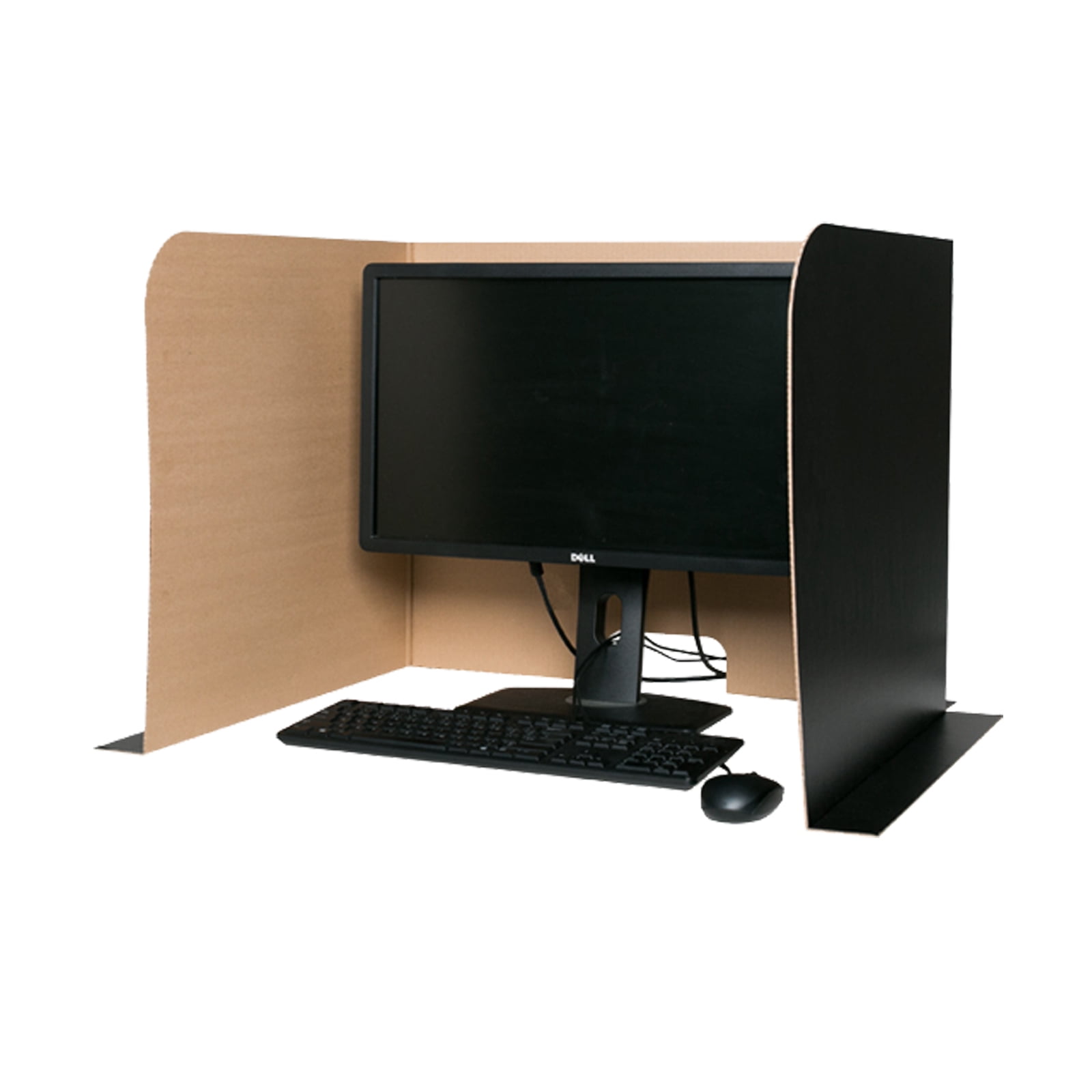 Flipside Products Computer Lab Privacy Screen Small 22"" x 22.5"" x 20"" Pack of 3 (FLP61856)