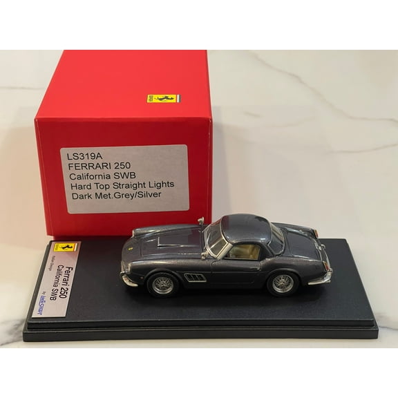 Looksmart 1/43 Ferrari 250 GT California SWB Hardtop 1968 Dark Met. Grey LS319A