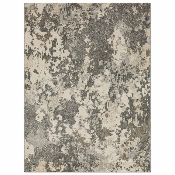 Mohawk Home Dymond Indoor Abstract Area Rug, Grey, 6' x 9'