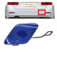 thumbnail image 2 of Trimla Rear Tow Cover for 16-18 BMW 3 Series Wagon F31 LCI Touring 320i 325d 328i 330d 330e 330i 340i 2016 2017 2018 Bumper Hook Eye Towing Cap 51127428436, 2 of 5