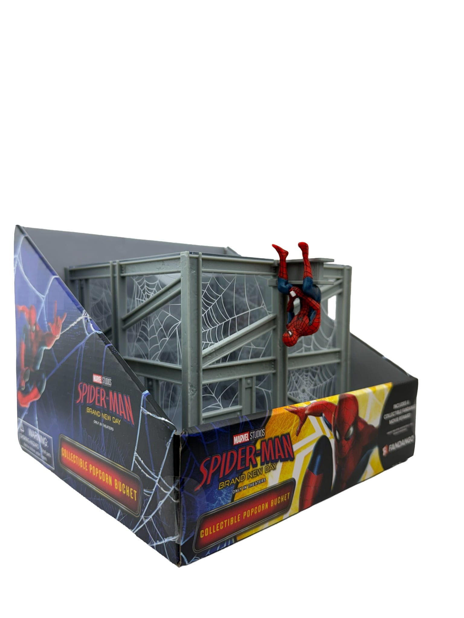 Marvel Spider-Man Brand New Day Collectible Popcorn Bucket with Fandango Ticket