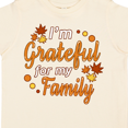 thumbnail image 4 of Inktastic I'm Grateful for my Family in Orange with Fall Leaves Boys or Girls Toddler T-Shirt, 4 of 5