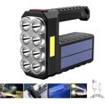 thumbnail image 3 of 8 LED Solar Handheld Torch - Super Bright Rechargeable Portable Flashlight - Powerful work equipment - Bright light for camping home work, 3 of 5