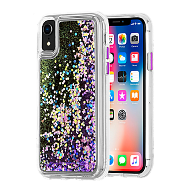 CaseMate Iphone XR Case Glow Waterfall Iphone 6.1 Purple Glow