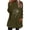 Olive Green, variant on Lovskoo Fuzzy Fleece Pullover Tops for Women Winter Warm Round Neck Printed Long Sleeve with Pocket Solid Color Warm Top Olive Green