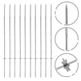 thumbnail image 3 of 10 Pcs Brochettes de Barbecue Réutilisables en Acier Inoxydable pour Extérieur, 3 of 8