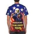 thumbnail image 7 of Omeoer Patriotic Eagle T-Shirt Funny America Not Feeling Generous Today Graphic Tee USA Flag Short Sleeve Shirt for Men Women, 7 of 7