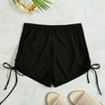 thumbnail image 2 of Women's Swim Shorts High Waisted Bathing Suit Bottoms Swimsuit Boy Shorts Drawstring Swimwear Bikini Board Shorts Bikini Bottoms for High Waist Breathable Chiffon Swim Shorts Full Coverage 2025 Summe, 2 of 3
