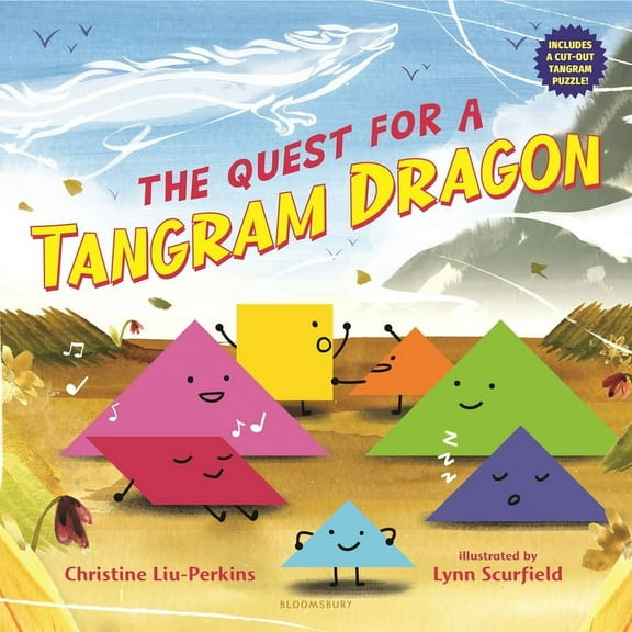 The Quest for a Tangram Dragon, (Hardcover)